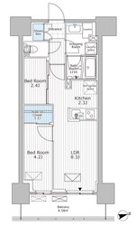 パークアクシス市川の物件間取画像